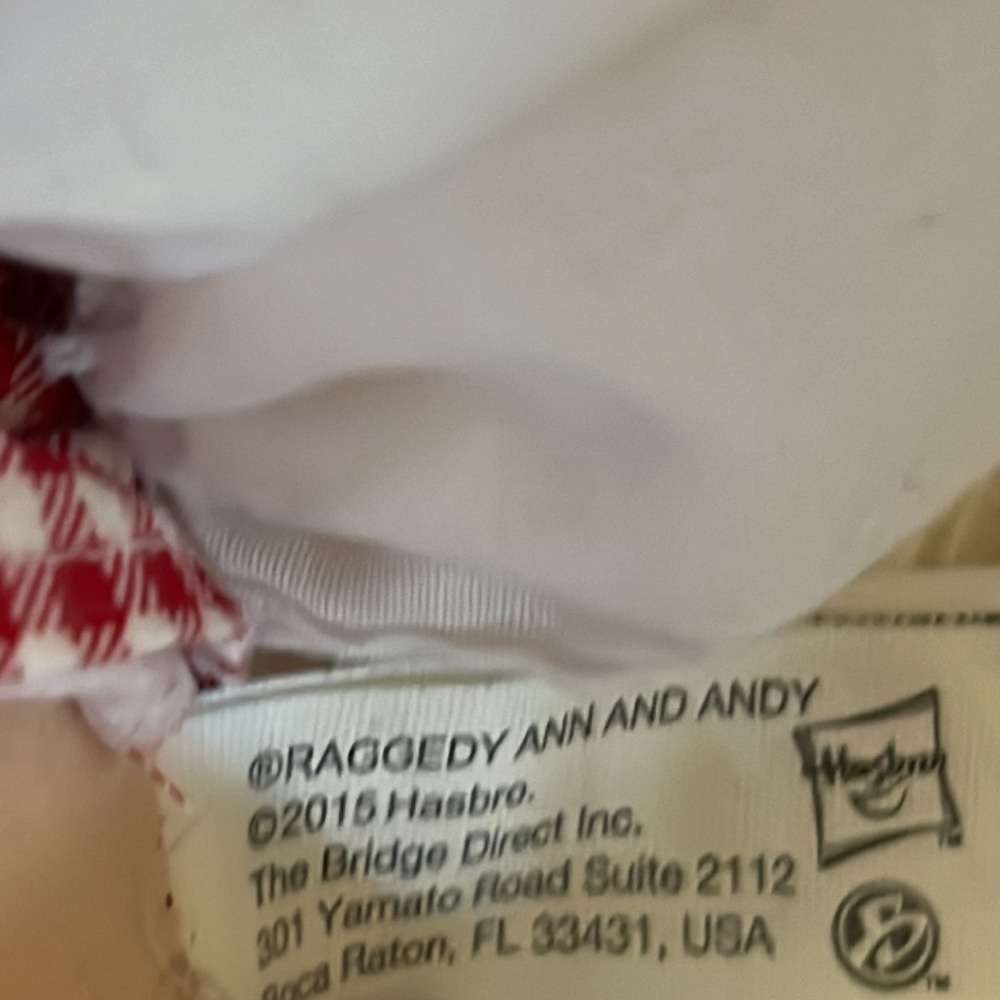 Raggedy Ann doll 2015 - Picture 3 of 3